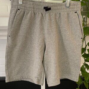 Boys Grey Cotton Shorts - Size 10/12